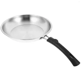 Pans Pan Rounded Non-stick No-stick Oven Breakfast Cooking Utensils Stainless Pot Steak Wok