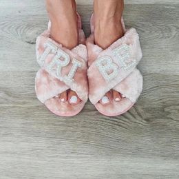 Party Favour Bride To Be Slippers Bridal Shower Wedding Engagement Honeymoon Trip Bachelorette Hen Decoration Bridesmaid Proposal Gift