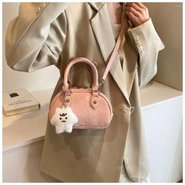 Bag Pu Crossbody Fashion Large Purses Handbag With Pendant Belt Shoulder Girl