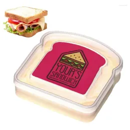 Dinnerware Cute Pattern Lunch Box Portable Containers Reusable Sandwich Case Microwavable Air Tight Keeps Healthy Long-lasting