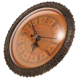 Clocks Accessories Clock Round Quartz Fit Up Insert DIY Head Vintage With Movement Simple Time