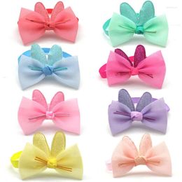 Dog Apparel 50/100 Pc Puppy Accessories Pet Cat Bowties Adjustable Collar Bow Tie Necktie Supplies