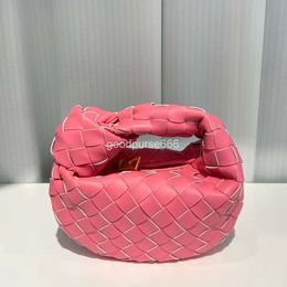 Bags Jodie Lady Bag Designer BottegVenet Candy New Niche Design Women's Spring Versatile Fashion Woven Unique Small Handbag 16cm