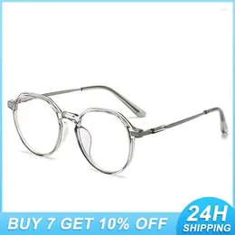 Sunglasses 1PCS Transparent Flat Mirror Anti-blue Light Eyewear Accessories Reading Glasses Optical Spectacle Eyeglass Clear