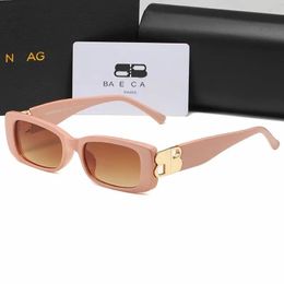 Dynasty Sunglasses for woman Polarize Luxury BB Mens sun glasses Casual Fashion Brand Designer man Sunglasses 10A Rectangle UV400 lens shade Beach sunlight Glasses