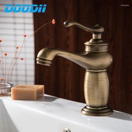 Bathroom Sink Faucets Faucet Antique Bronze Finish Brass Basin Luxury Europe Style Tap Taps Rotate Single Handle And Cold