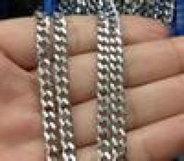 5meter in bulk silver stainless steel 38mm wide curb chain link chain Jewellery findings marking DIY Necklace9034969