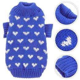 Dog Apparel Sweater Cat Lovely Vest Winter Costume Clothes Pet Warm Supply Acrylic Comfortable