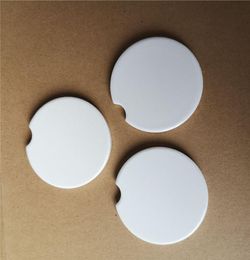 sublimation blank car ceramics coaster transfer printing coasters consumables real factory wholes2560726