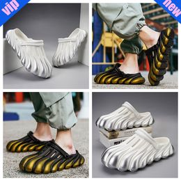 Painted Five Claw Golden Dragon EVA Hole Shoes with a Feet Feeling Thick Sole Sandals Beach Men's Shoes Toe Wrap Breathable Slippers 40-45 soft sneaker sports 2024