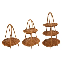 Kitchen Storage Fruit Basket Snack Tray Cosmetic Rack Jewellery Trinket Bread Food Plate For Celebration Holiday Snacks