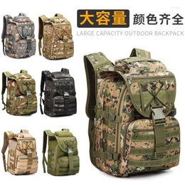 Backpack Outdoor Army Fan Bag Travel Tactical Mountaineering Camouflage 40 Liters Waterproof Large Capacity