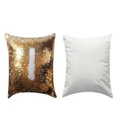 Pillow Case Sublimation magic sequins blank square shape heat transfer printing DIY Consumables Pillowslip2868133