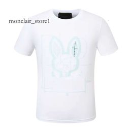 Psychol Bunny Summer Casual T Shirt Mens Womens Skeleton Rabbit 2024 New Design Multi Style Men Shirt Fashion Physcho Bunny Shirt Couple Short Sleeve Size M-3xl 6727