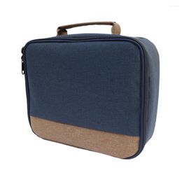 Storage Bags Unisex Compact Protection Zipper Case Casual Solid Canvas Organiser Travel Bag Waterproof CP1200 CP1300