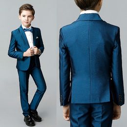 Handsome High Quality 3 Pieces Jacket Pant Vest Suit Kids Wedding Suits Boys Formal Tuxedos For Sale Online 212D