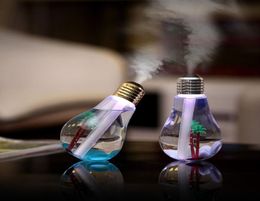 Selling USB Lamp Bulb Humidifier Home Aroma LED Humidifiers Air Diffuser Purifier Atomizer For Car Use Mute ABS 3554691