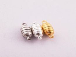 51setslot 186MM Powerful Magnetic Magnet Necklace Clasps Hooks 3Colors SilverGold Plated for L17622096334