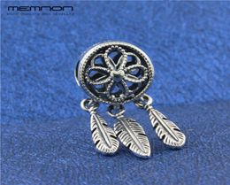 Spiritual Dream catcher Dangle Charms 925 sterling Silver fit Bracelet Necklace pendant charm DIY for women Jewellery DA2769573653