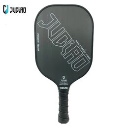 Thermoformed T700 Raw Carbon Fibre Pickleball Paddle Spin Textured Surface With Foam Edge Ergonomic Grip 240506