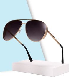 Aviation Sunglasses Big Frame Super Light Metal Frame Pilot Sunglasses Man Woman UV400 Summer Mens Womens Oversized Glasses Zonneb6164842