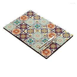 Table Mats Retro Quick-Drying Water-Draining Mat For Kitchen Bar Countertops