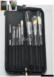 2016 NEW good quality Lowest Selling good Makeup Brush 8 pcs Set Pouch Professional Brush8170424