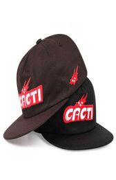 Designer Fit Trucker Straw Cowboy Hat Man Woman Embroidered Cacti Hip Hop Ins Pop Baseball Cap Foreign Trade European American Joint Flat Brim8421922