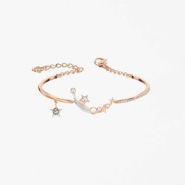 Designer Jewellery Fashion Designer Bracelet Charm Bracelets Matching Starry Night Honey Language Bracelet Female Element Crystal Star Moon Bracelet
