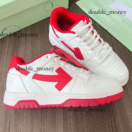 Mens Womens Slim Arrow Sports Shoes Designer Men Sneakers Women OW Brand Name Sneaker Non-slip Soles Classics From the 80S Low Size 36-46 with Zip Tie Tag 642