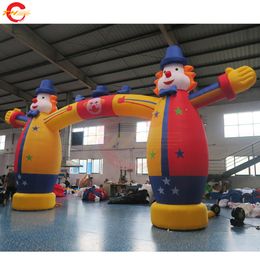 wholesale 10m wide (33ft) with blower Outdoor Activities Customized Outdoor Holiday Event Entrance Inflatable Clown Arch For Sale