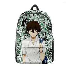 Backpack Fashion Youthful Hyouka Student School Bags Notebook Backpacks 3D Printed Oxford Waterproof Boys/Girls Funny Travel