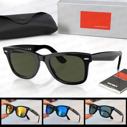 Klasik Wayfarers Gözlük 2140 Güneş Gözlüğü ve Justin 4165 Polarize Güneş Gözlüğü İkonik Stil Şık Klasik Polaroid HD Lensler Polarize Optik Cam Lensler