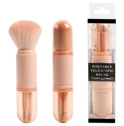 Makeup Brushes In 1 Travel Portable Eye Set Reals Shadow Eyeliner Eyebrow Brush Lip Beauty Retractable Make Up BrushesMakeup9563345