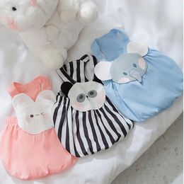 Dog Apparel Cute Animal Shape Vest Teddy Biker Two Legs Clothes Summer Pet Skirt Cat Universal Clothing