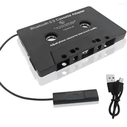 Computer Cables Universal Cassette Bluetooth 5.0 Adapter Converter Car Tape Audio For Aux Stereo Music