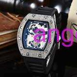Designer Luxury Mechanics Richa Wristwatch Original to Watches Watch Luxury Dragon Wine Bucket Watch Quartz Watch Trendy
