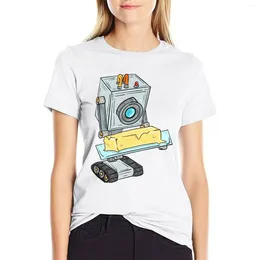Women's Polos Butter Robot T-shirt Hippie Clothes Graphics Luxury Designer Clothing Women