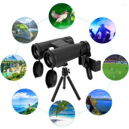 Telescope 12x Compact Binoculars High Powered Portable With Tripod Phone Adapter Clip Adjustable Cruise Ship Travel Concert