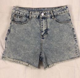 Sexy Women High Waist Denim Shorts Ripped Hole Bodycon Short Feminino Summer Shorts Jeans with Tassel Plus size streetwear9160448