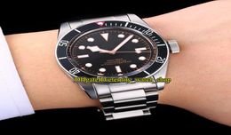 High Quality Black Bay M79230N0009 Black Dial Japan Miyota Automatic M79230R Mens Watch 316L Stainless Steel Case Steel Band Spor1147732