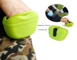 Pet Dog Training Treat Bag Training Puppy Walking Pouch Clip Silica Gel Waist Belt Side Portable Bags5993880