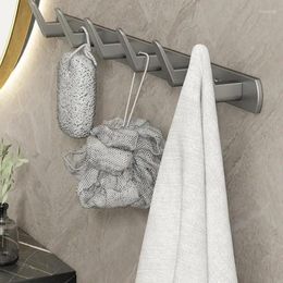 Hooks 5 Coat Wall Mounted Racks Home Decor Furniture Rack Towels Robes Hats And Jackets For Bathroom Bedroom Kitchen Entry