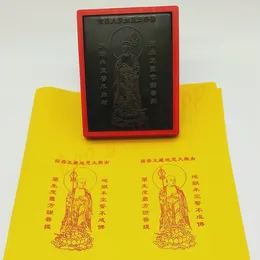 Decorative Figurines Seal Of The Buddha Statue Tibetan King Bodhisattva In Nanwu/ Automatic Oil Delivery Posensitive / Religious