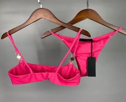 Swimsuit Bikini Set Women Fashion Pad Swimwear Pink Fast Bathing Suits Sexy pad tags9504206