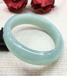 Myanmar Round Bracelet Natural Jade Ice Jade bangle Small Jewellery Light Green Fashion Accessories Lucky Stone Gift for Mother X2203993976