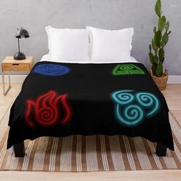 Blankets The Four Nations Symbols Throw Blanket Softest Extra Large Fluffy Christmas Gifts