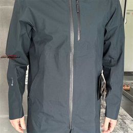 Waterproof Windproof Shell Jackets Authentic Purchase of Outdoor Hard Shell Ralle Long Jacket Men City Mayor Stormrooper Windproof Z2DI