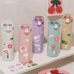 Water Bottles Childrens Drinking Cup 5 Colours Fine Polishing Cute Design Long Term Insulation Easy To Use Double Wall Insulated Bottle