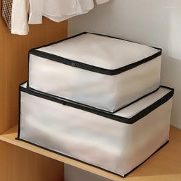 Storage Bags Transparent Clothes Quilt Organizer Moisture-proof Cabinet Dustproof Wardrobe Bag